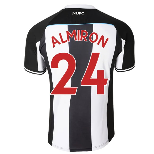 2021-2022 Newcastle United Home Shirt (ALMIRON 24)-SoccerKits Hub | Buy Soccer Jerseys Online